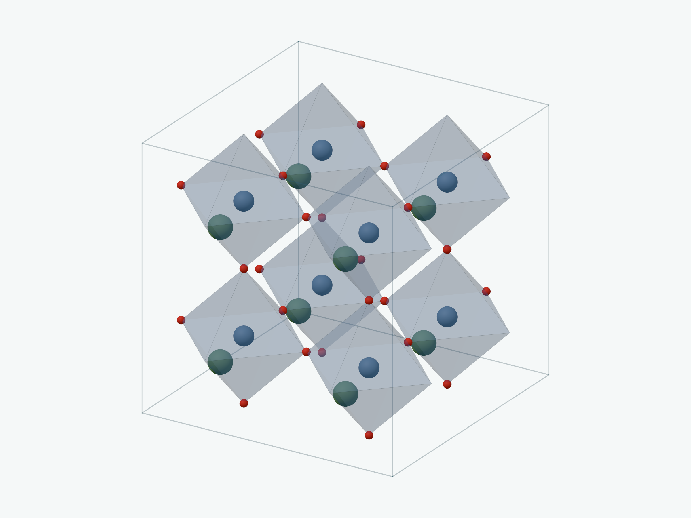 Strontium titanate perovskite with complete titanium oxygen octahedra
